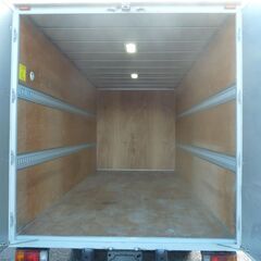 R.3年 日野 デュトロ 4.0 全低床 ディーゼル 1.6tワイドロングパネルバンAT ホワイト  ナビ　フルセグTV　バックカメラ　ETC　PCS　スマートキー　ルーフスポイラー　ABS　エアバック　LED　ラッシングレール2段　左電格ミラー　　16967の画像