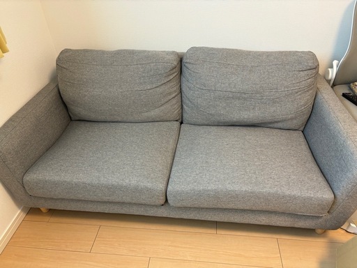 [直接引取り限定　東京23区] ソファー 2人掛け 北欧