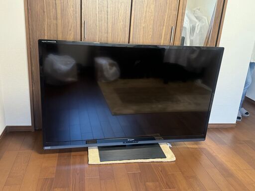 SHARP 60型LED液晶テレビ LC-60Z9 2014年製 【AQUOS/クアトロン/外付HDD録画対応/純正リモコン付】