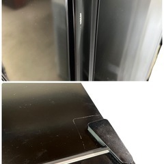 NO.1665 【2023年製】 Haier ノンフロン冷凍冷蔵庫 JR-N130C 130L キッチン家電 家電 中古の画像