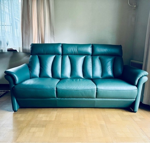 ニトリ ハイバック ソファ 本革