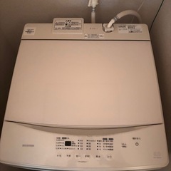 【お取引完了済み】8ヶ月使用2023年製アイリスオオヤマ洗濯機8キロ