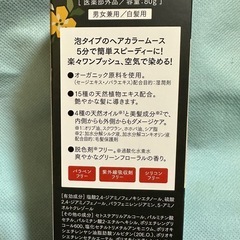 エールボーテ　ヘアカラームース　　ブラックの画像