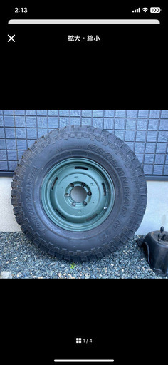 dean ディーン　ホイール　ジオランダーM/T タイヤ付き