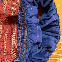 タイ山岳民族布のスカートの画像