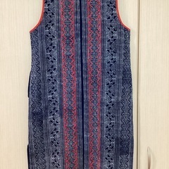 タイ北部民族柄ワンピースの画像