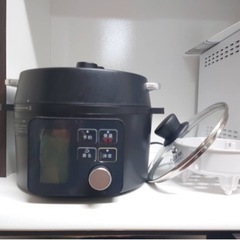 美品　アイリスオーヤマPMPC-MA2-B　電気圧力鍋 2.2L...