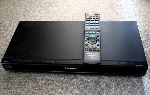 ブルーレイ・DVDレコーダー（Panasonic）