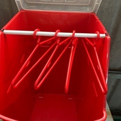 衣装ケース　レッド　の画像