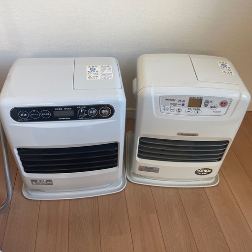 石油ファンヒーター2台