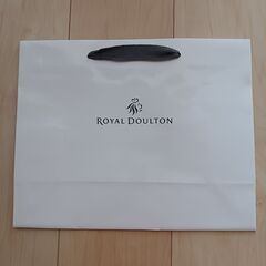 【ブランドショップ紙袋】Royal Doulton（ロイヤルドルトン）