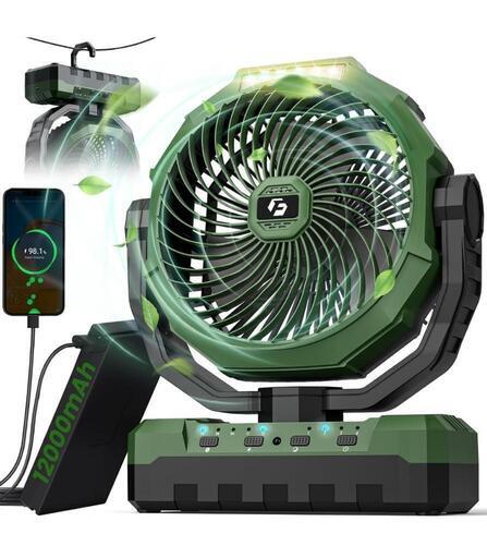 アウトドア扇風機　新品未使用