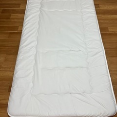 ニトリ三つ折りマットレス✖️2 シングル敷布団セットの画像