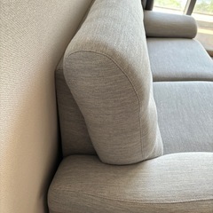 【美品】ニトリ 3人掛けソファ Nポケット A12の画像