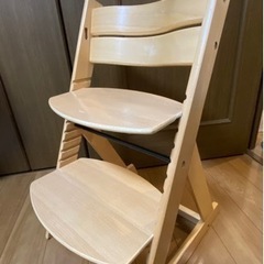 【引取限定】子供用高さ調整イス