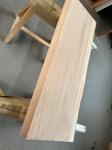 ⭐️処分値下げ【〜8/10迄掲載】杉板　一枚板　　※虫食い跡有