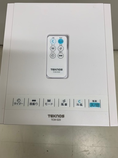 冷風機　TEKNOS TCW020