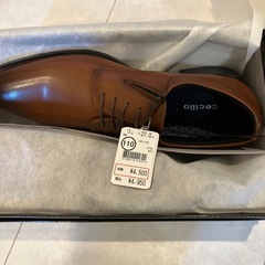 【未使用】ビジネスシューズ　27センチ