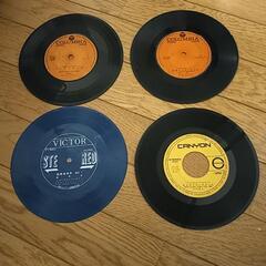 昭和レトロ！キッズ用レコード④枚セット！