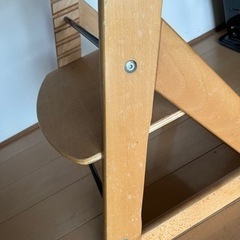 キッズ　木製　ハイチェア　の画像