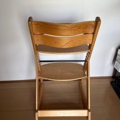 キッズ　木製　ハイチェア　の画像
