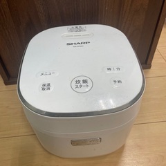 ジャー炊飯器　SHARPの画像