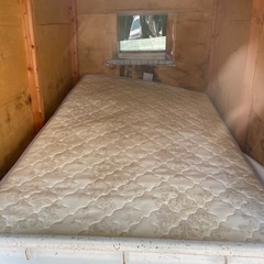 【無料運びます】中古スプリングマットレス　ダブルサイズ　の画像