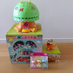 こえだちゃんの木のおうち、他セットで