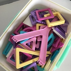 マグネットブロック　知育の画像