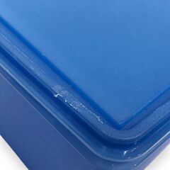 24Y517 ジ4 【美品】 Tupperware タッパーウェア ディープ スーパーケース ブルー 中古品の画像