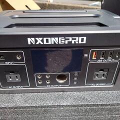 ☆ポータブル電源 NXONEPRO＆ソーラーパネル PAXCESS 2点セットの画像