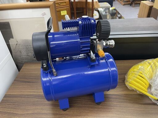 開封済み未使用 大自工業 ミニエアコンプレッサー (タンク付) FT-35P DC12V 3.5L オイルレス方式 札幌市手稲区
