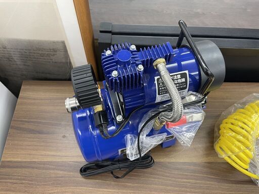 開封済み未使用 大自工業 ミニエアコンプレッサー (タンク付) FT-35P DC12V 3.5L オイルレス方式 札幌市手稲区