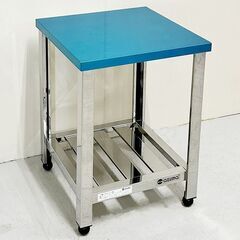 ★新品未使用品★　アズマ　コンロ台　スノコ付き　幅450×奥行450×高さ650mm　中古　厨房機器　板金　R6-0099の画像
