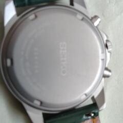 SEIKO 腕時計 逆輸入品　ミリタリー クロノグラフ の画像