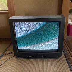 ブラウン管テレビ、テレビデオ、昭和レトロ、ディスプレイ、部品取り...