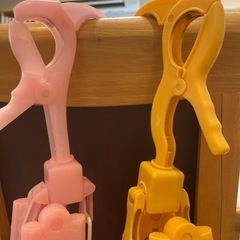 赤ちゃん用の10連ハンガー　２つの画像