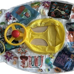 【取引中、未使用品】トイストーリー　浮き輪　足入れ　幼児　プール...