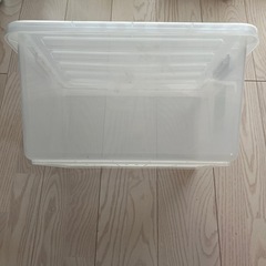 クリアボックスお譲りしますの画像