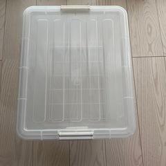 クリアボックスお譲りしますの画像