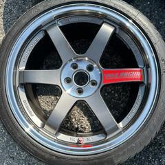 GR86 BRZ RAYS VOLK RACING TE37 SL 18インチの画像