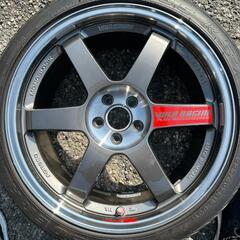 GR86 BRZ RAYS VOLK RACING TE37 SL 18インチの画像