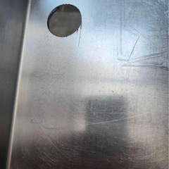 ステンレス作業台/幅840mm×奥行650mm×高さ710mm/業務用/厨房機器/台/棚/テーブルの画像