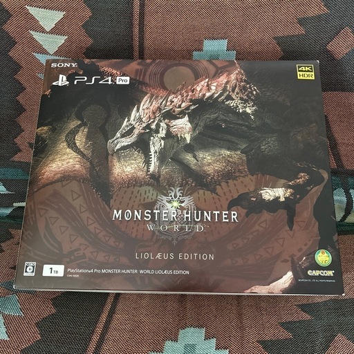 値引可！PS4 PRO SSD換装 LIOLAEUS EDITION リオレウスエディション