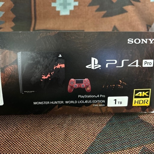 値引可！PS4 PRO SSD換装 LIOLAEUS EDITION リオレウスエディション