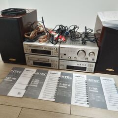 【8/14（水）引取限定】ONKYO　オーディオセット（説明書とリモコン有）