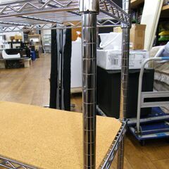 メタルラック 幅66cm 4段メタルラック スチールラック 4段収納 収納棚 収納ラック 札幌市 厚別区の画像