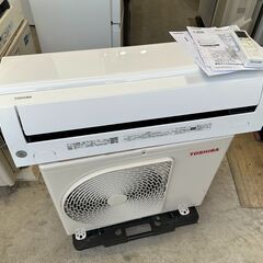 【動作保証あり】TOSHIBA 東芝 2023年 2.2kw 6畳用 冷暖房ルームエアコン RAS-J221P【管理KR501】