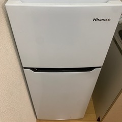 ハイセンス　冷蔵庫　120Lの画像
