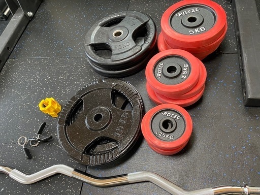 バーベルプレート、ezバー